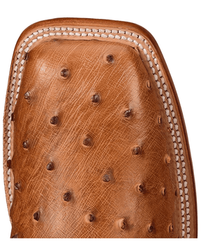 Justin Men's Full Quill Ostrich Western Boots-6004