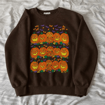 Cute Coquette Halloween Pullover Sweatshirt