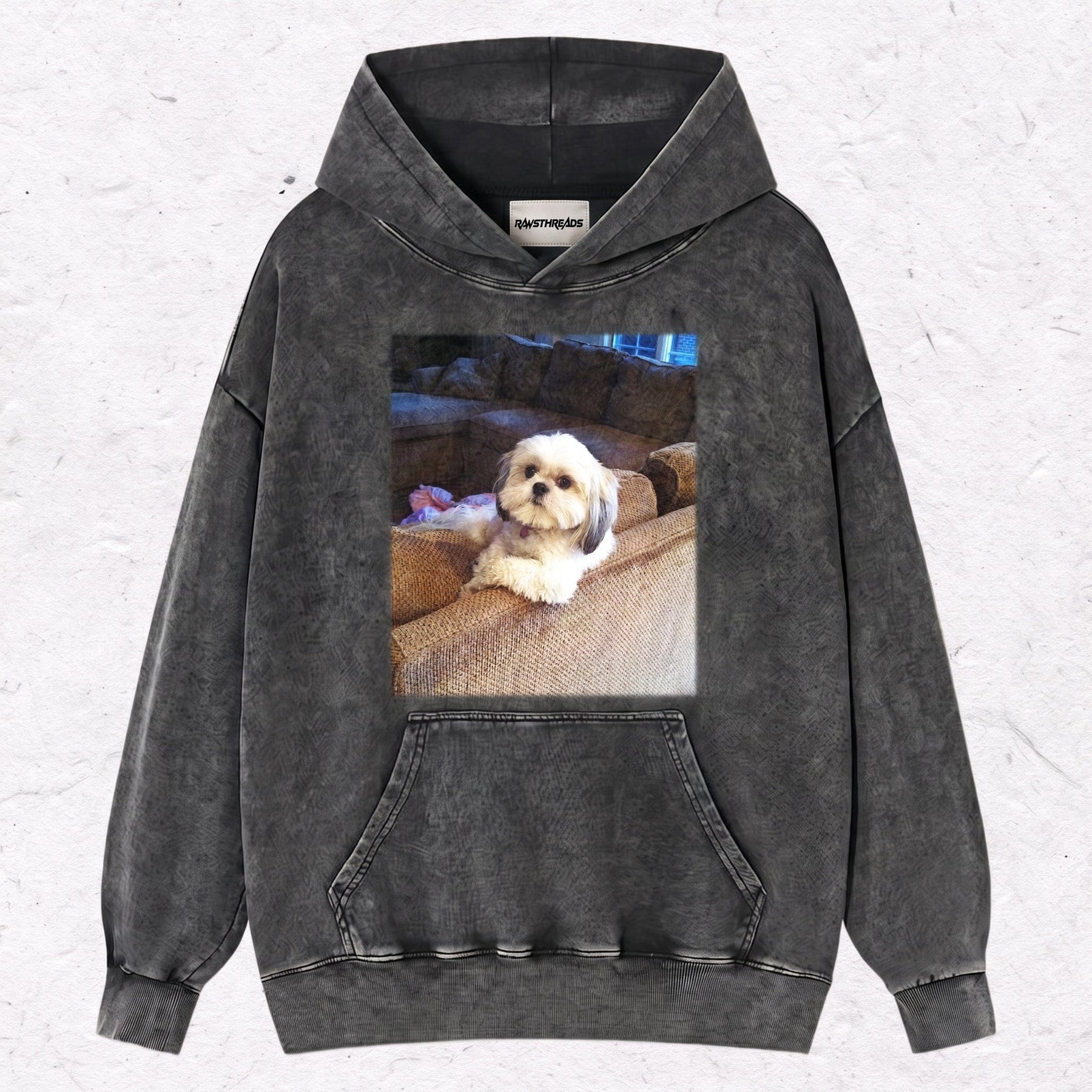 WACKY DOG HEAVY WEIGHT COTTON TEE-005