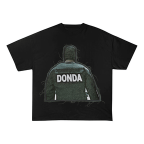 KANYE WEST DONDA ALBUM HEAVYWEIGHT PATCH TEE-51328