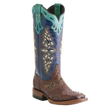 Women’s Floral Embroidered Western Cowboy Boots-6006