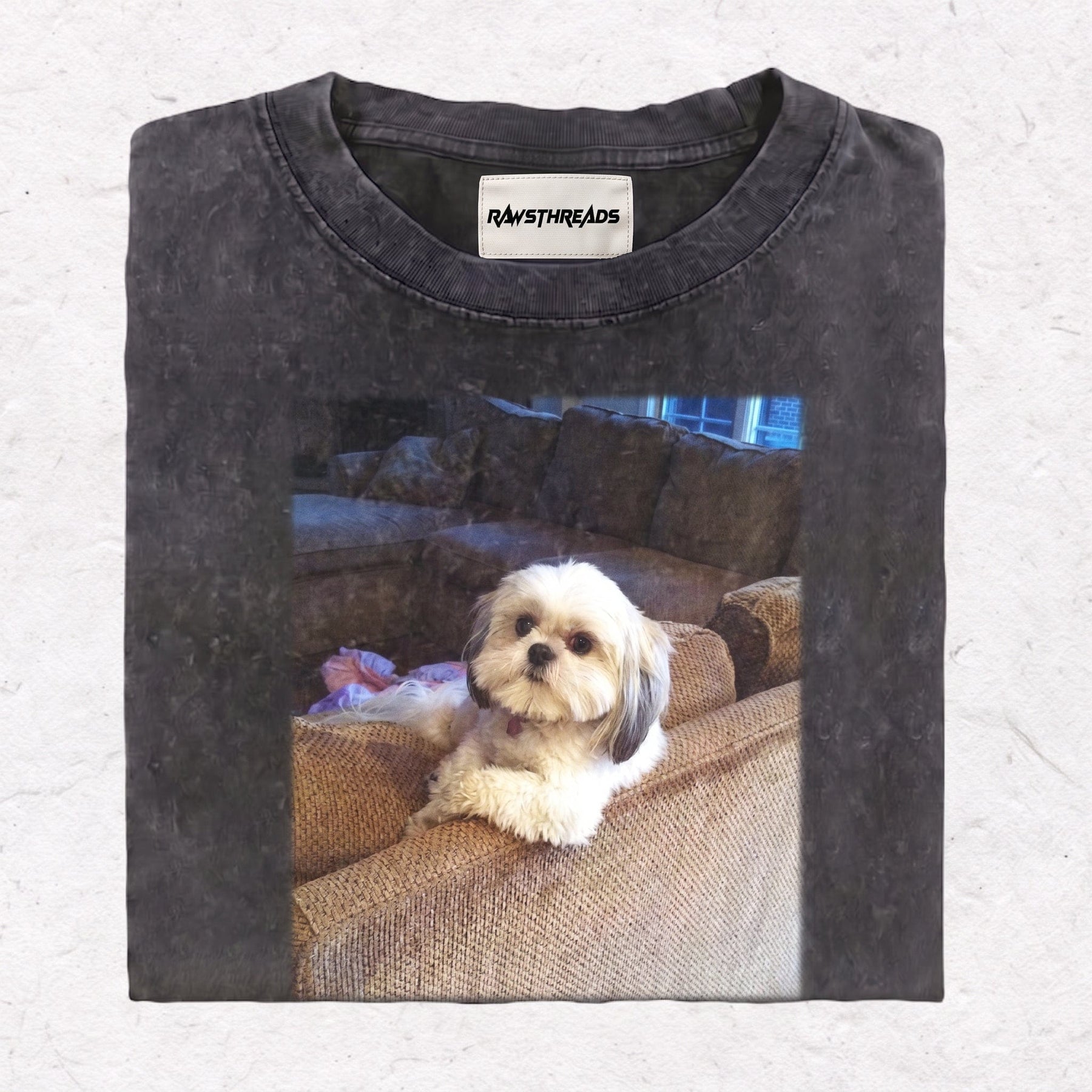 WACKY DOG HEAVY WEIGHT COTTON TEE-005