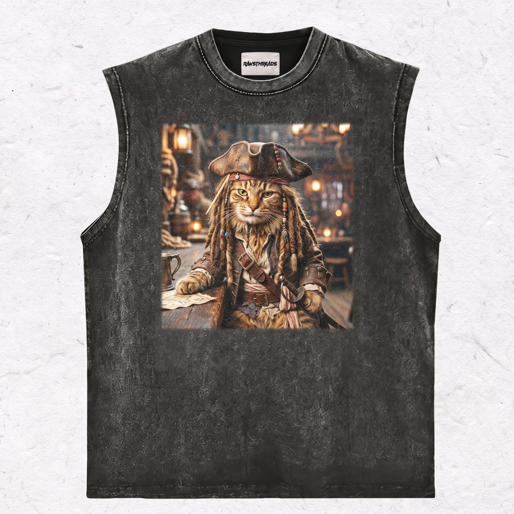 JACK CAT HEAVY WEIGHT COTTON TEE-006