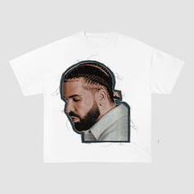 DRAKE OVO STYLE HEAVYWEIGHT PATCH TEE-51333