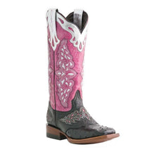 Women’s Floral Embroidered Western Cowboy Boots-6006