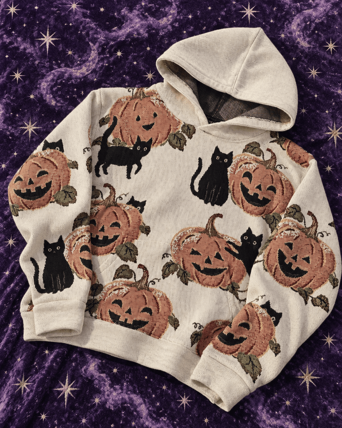 HALLOWEEN TAPESTRY HOODIE