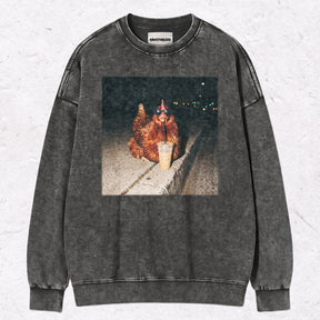 WACKY CHICK HEAVY WEIGHT COTTON TEE-007