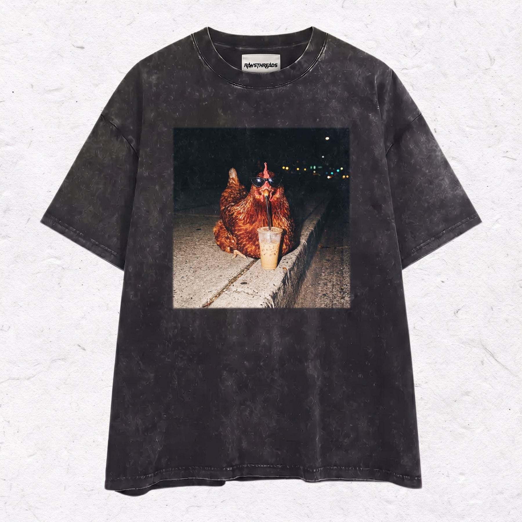 WACKY CHICK HEAVY WEIGHT COTTON TEE-007