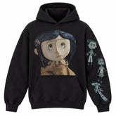 Coraline Jones Patchwork Hoodie -03
