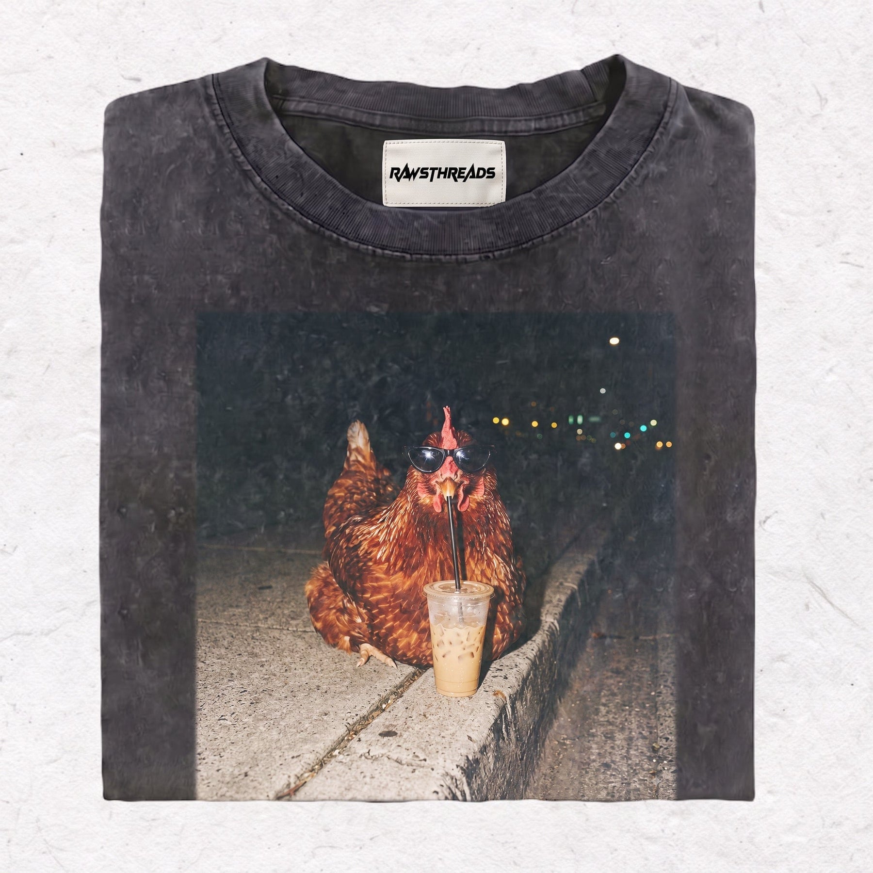 WACKY CHICK HEAVY WEIGHT COTTON TEE-007