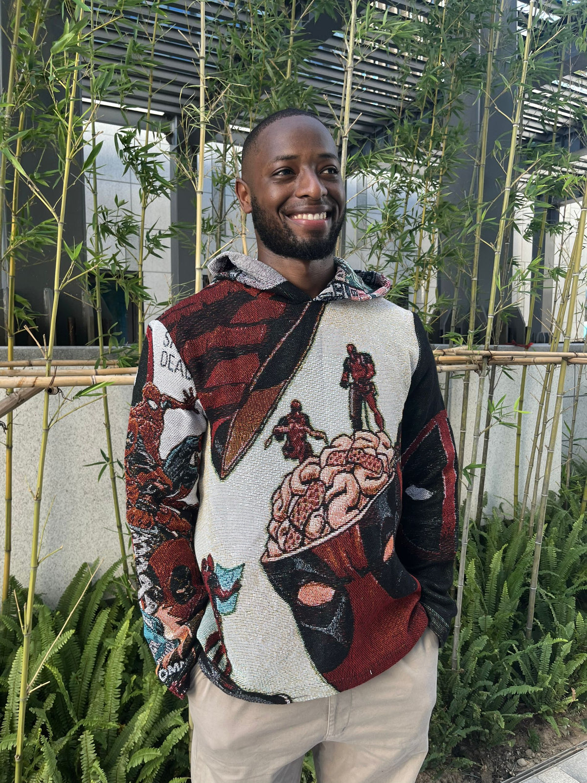 DEADPOOL TAPESTRY HOODIE