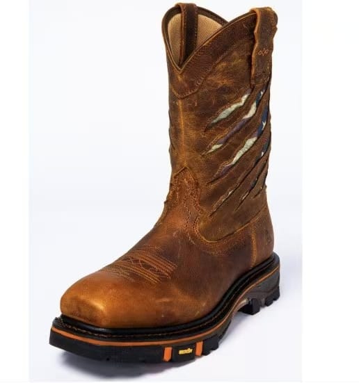 Men's Scratch American Flag Lite Performance Western Boots-60059