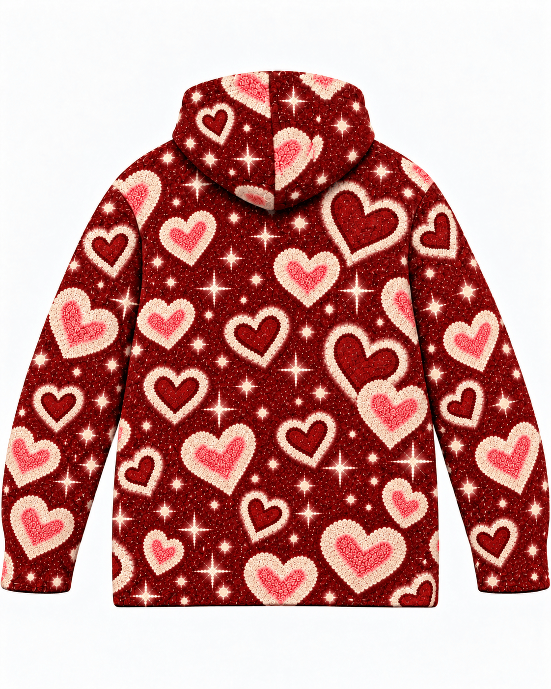RED AMERICAN GIRLS COOKIES  TAPESTRY HOODIE