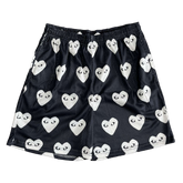 BLACK CDG MESH SHORTS-8732