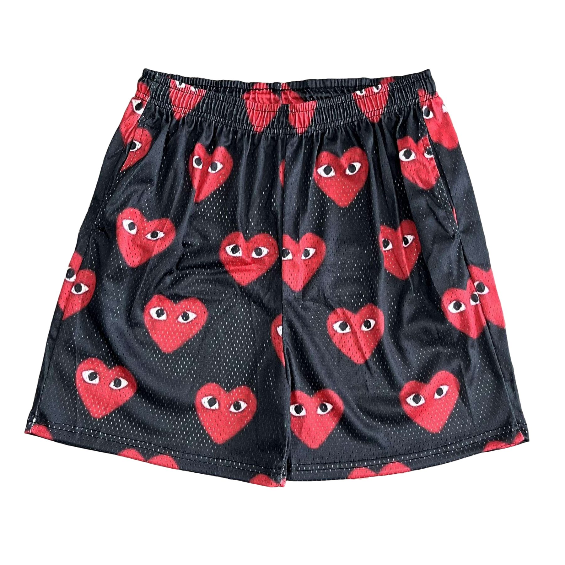 B&RED CDG MESH SHORTS-8733