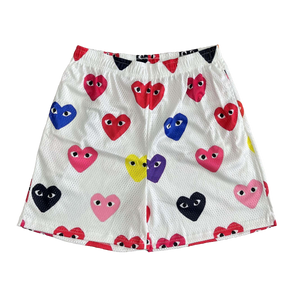 COLORFUL CDG MESH SHORTS-8722