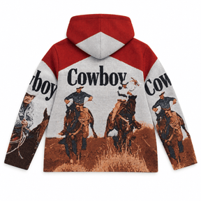 COWBOY TAPESTRY HOODIE