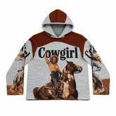 COWGIRL TAPESTRY HOODIE