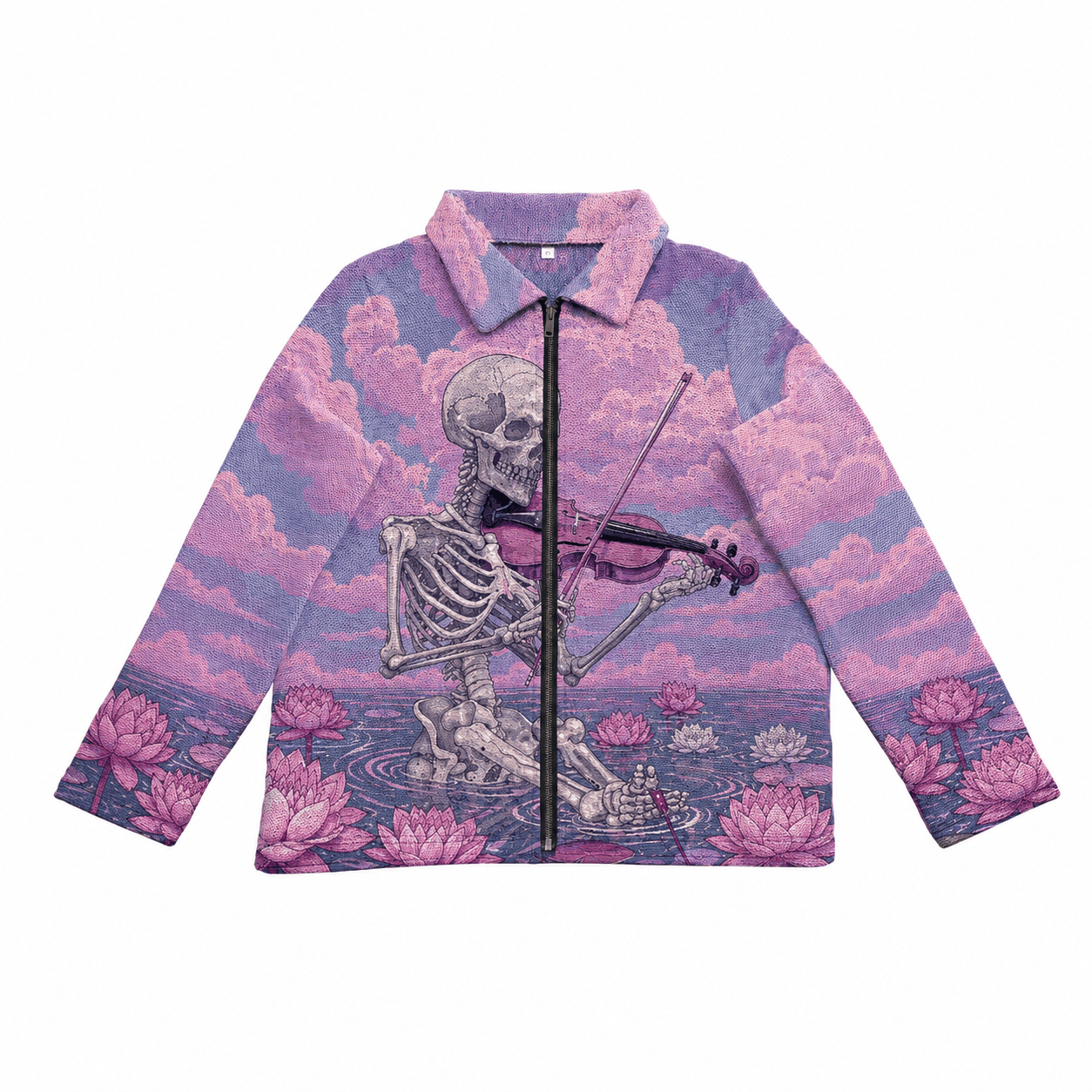 VIOLIN SKULL TAPESTRY JACKET