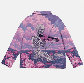 VIOLIN SKULL TAPESTRY JACKET