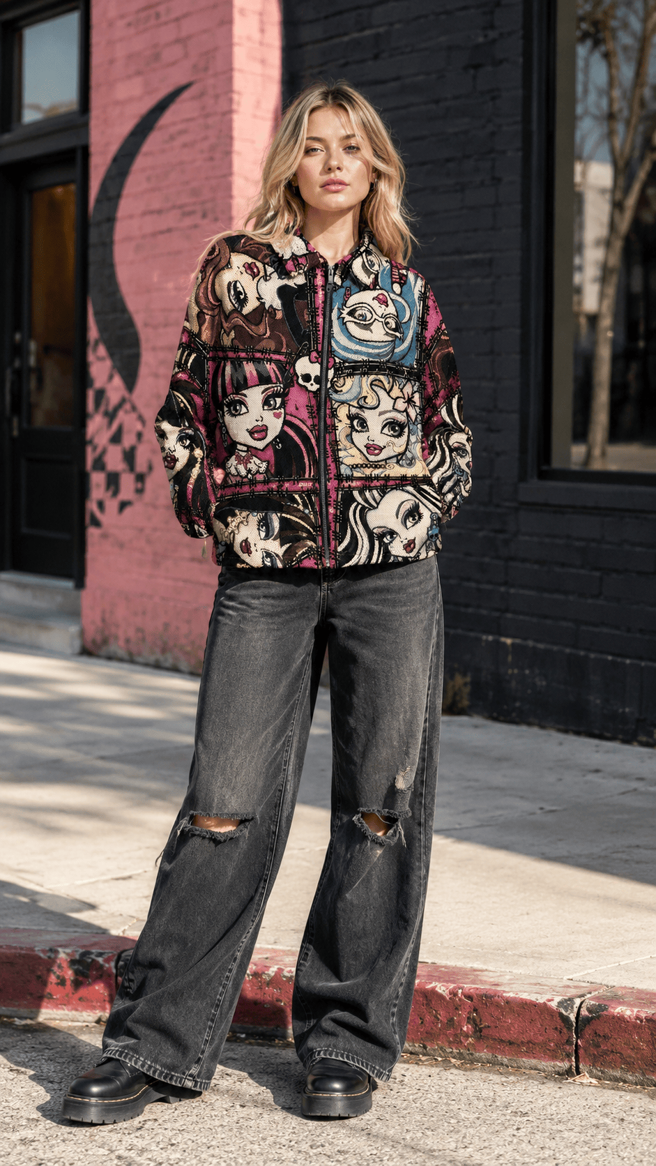 MONSTER HIGH V2 TAPESTRY JACKET