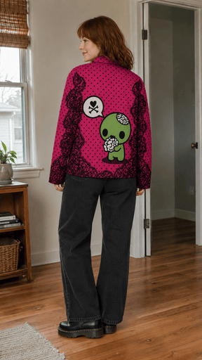 CUTE ZOMBIE TAPESTRY JACKET