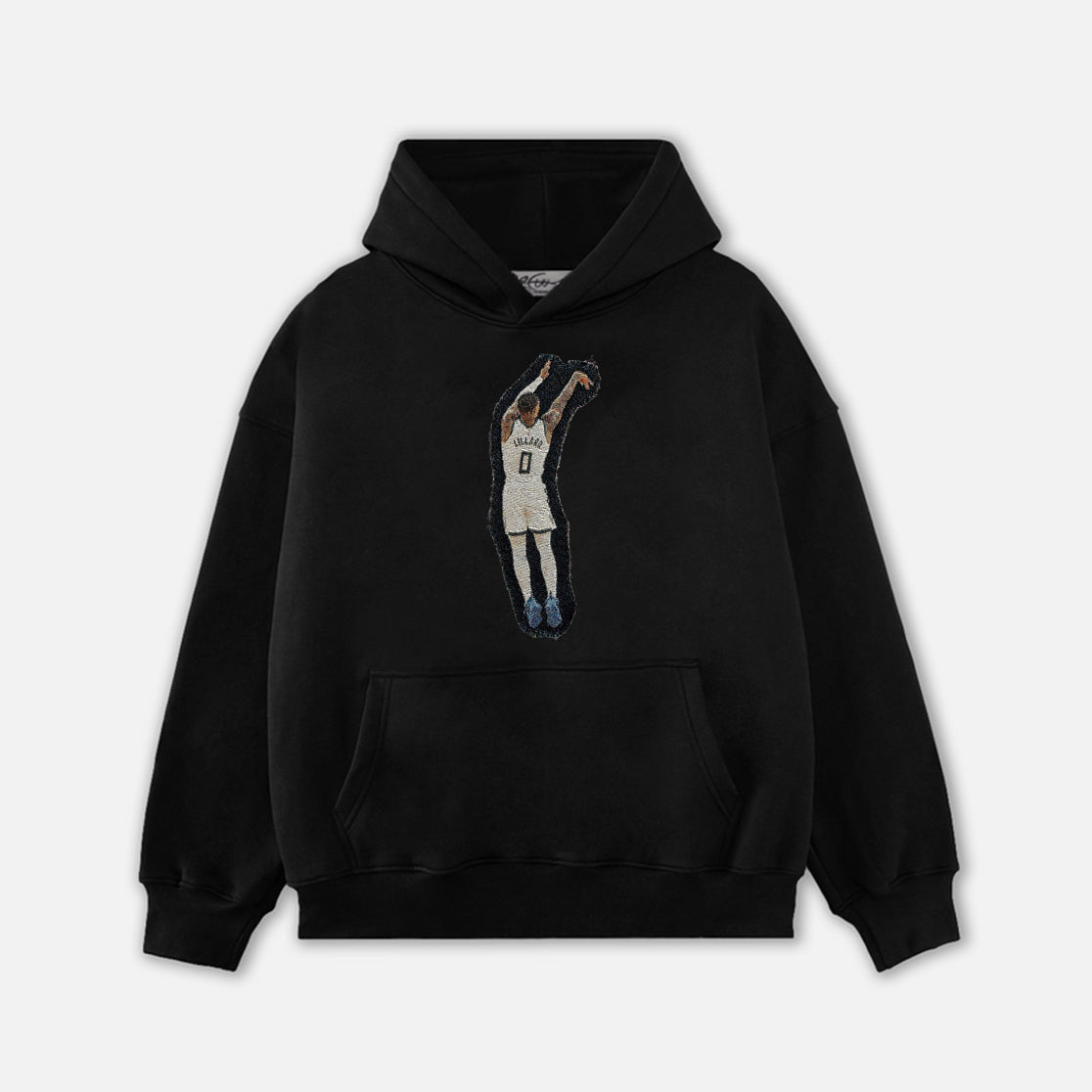 DAMEYTIME TAPESTRY PATCH HOODIE-9013