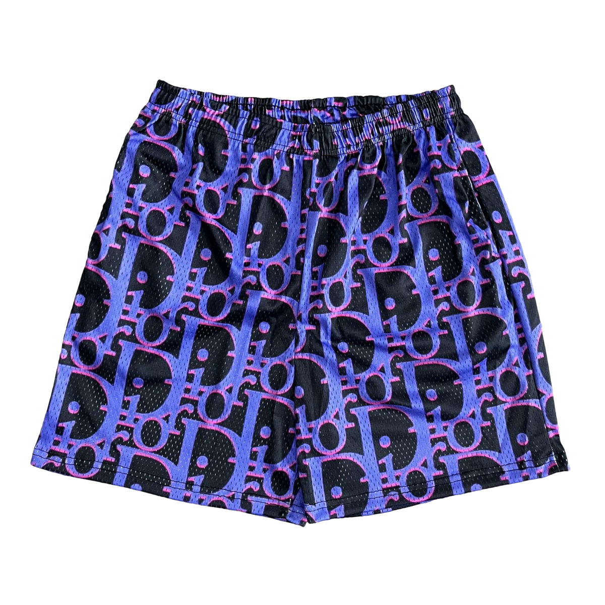 PURPLE DC MESH SHORTS-8725