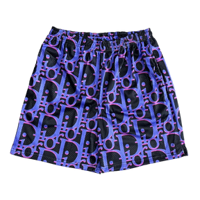 PURPLE DC MESH SHORTS-8725