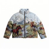 FREE HORSE TAPESTRY COAT