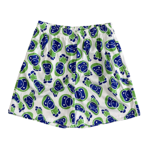 GREEN ML MESH SHORTS-8720