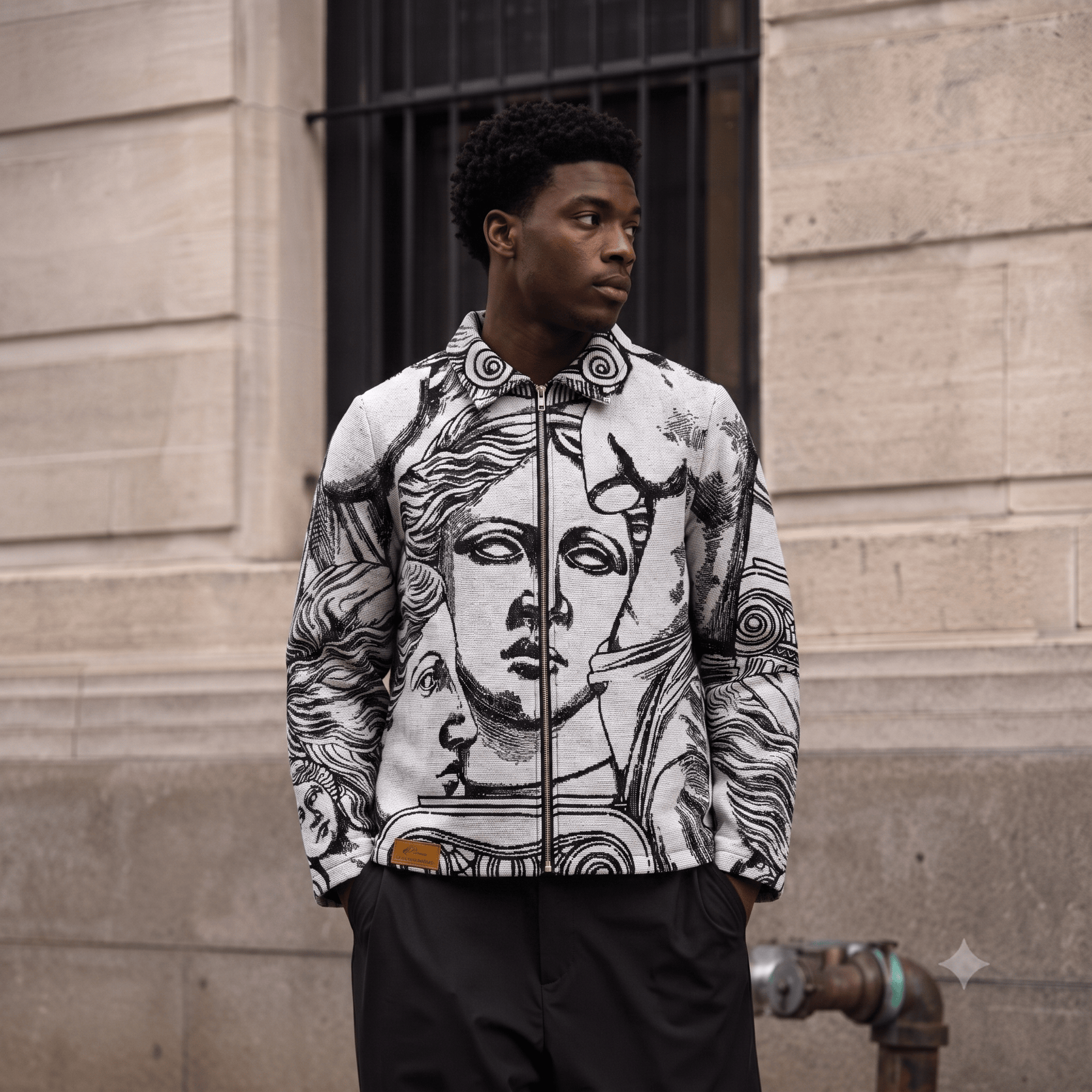 ROMAN SCULPTURE JACKET