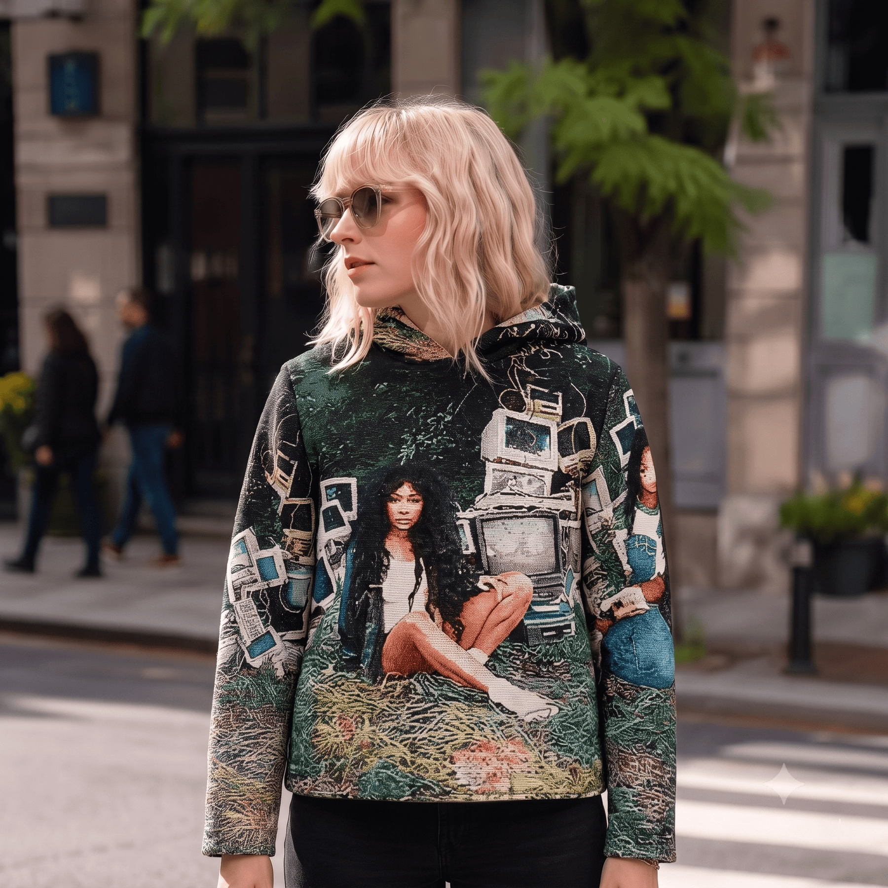 SZA V2 TAPESTRY HOODIE