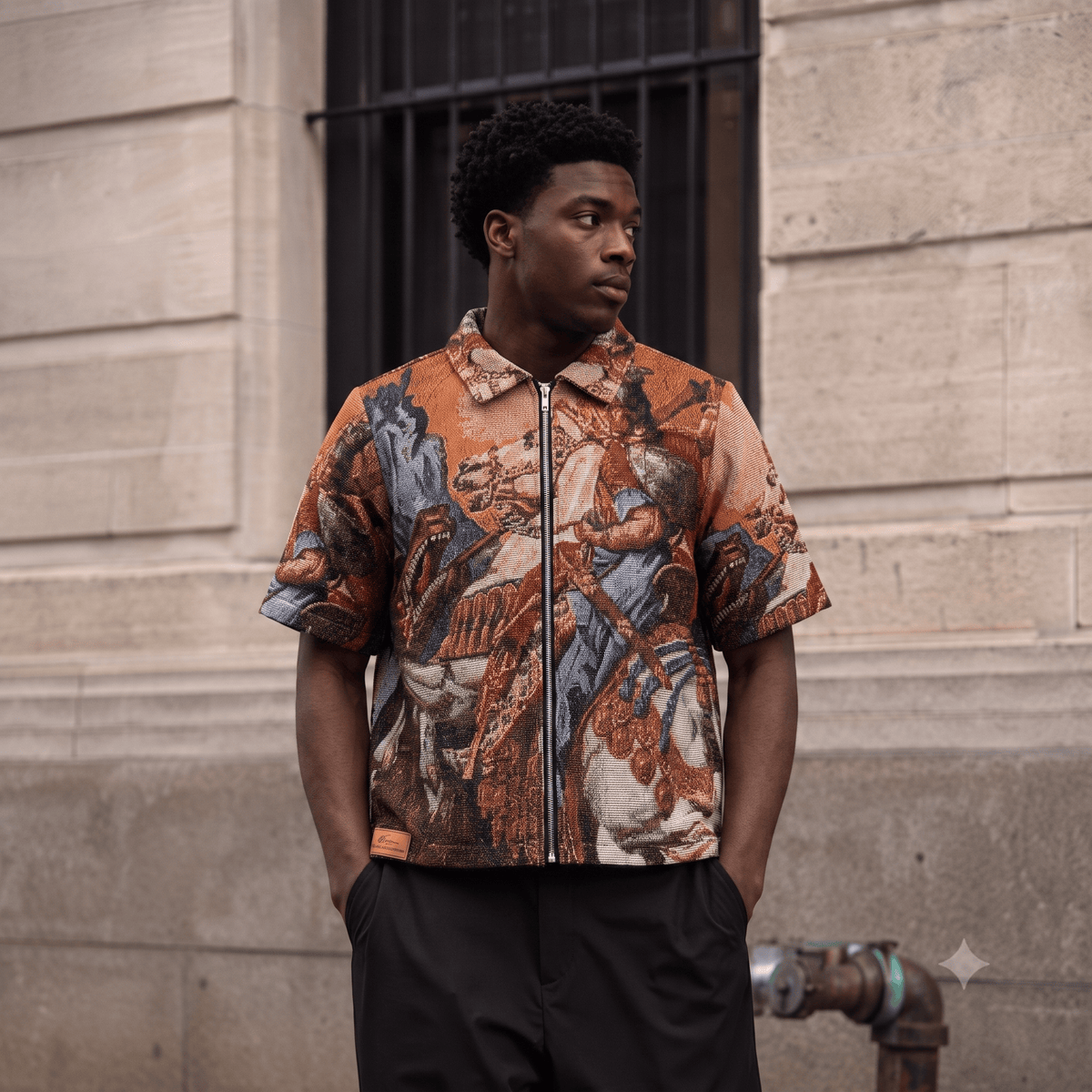 ST GEORGE TAPESTRY TEE