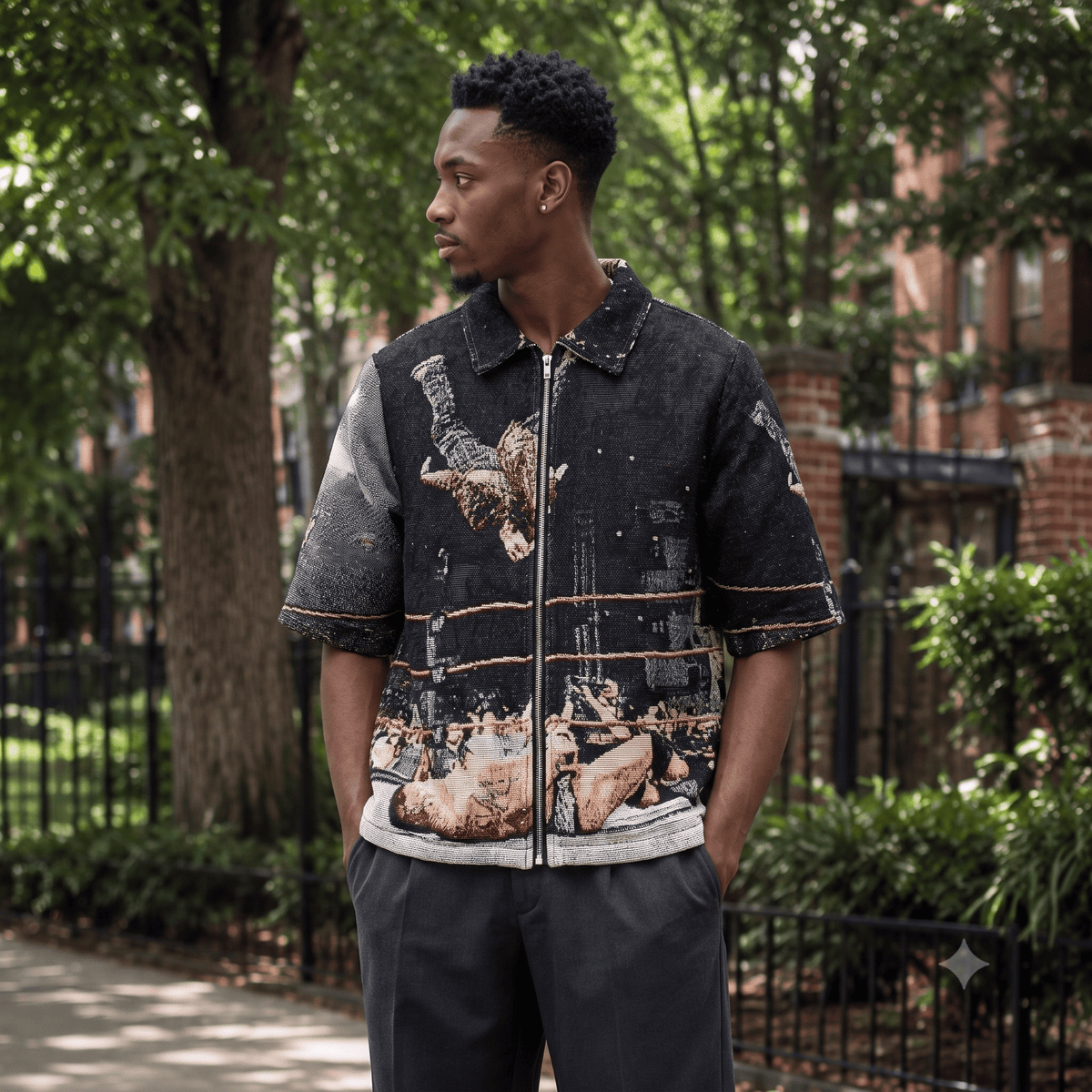 BOXING TAPESTRY TEE