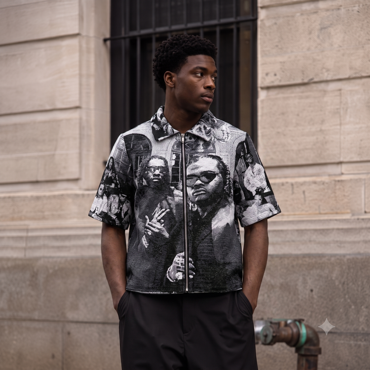FREEYSL TAPESTRY TEE