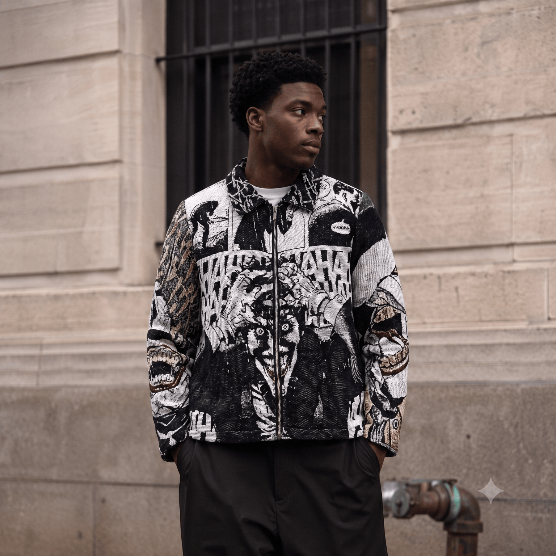 JOKE HAHA TAPESTRY JACKET