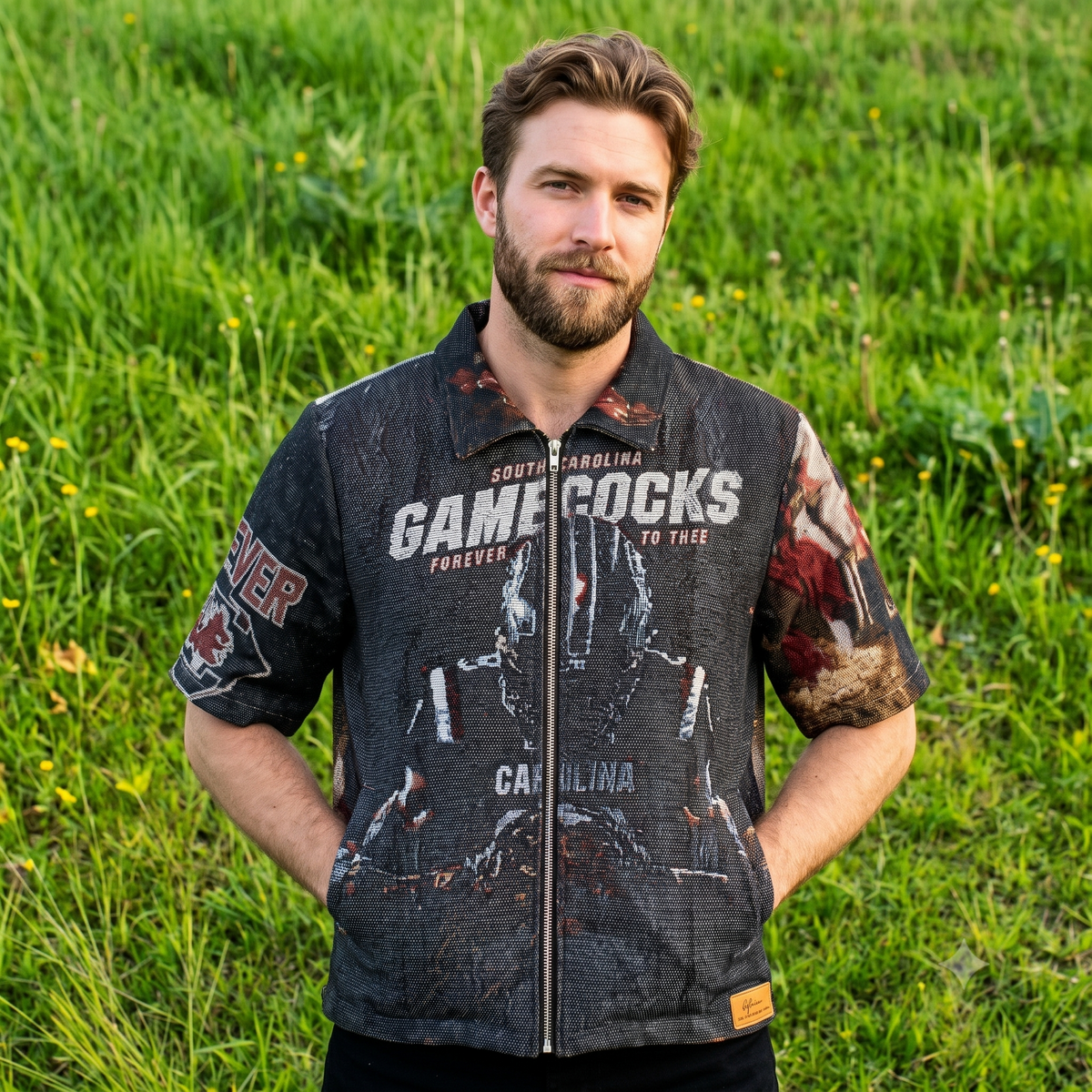 GAMECOCKS TAPESTRY TEE
