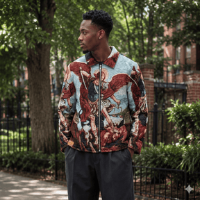 ARCHANGEL MICHAEL TAPESTRY JACKET