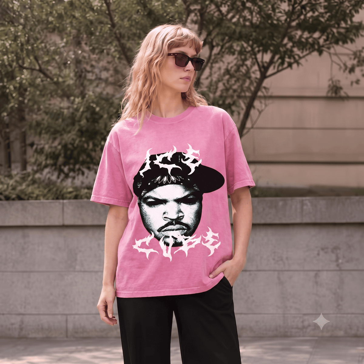 ICE CUBE HEAVY WEIGHT COTTON TEE-8879