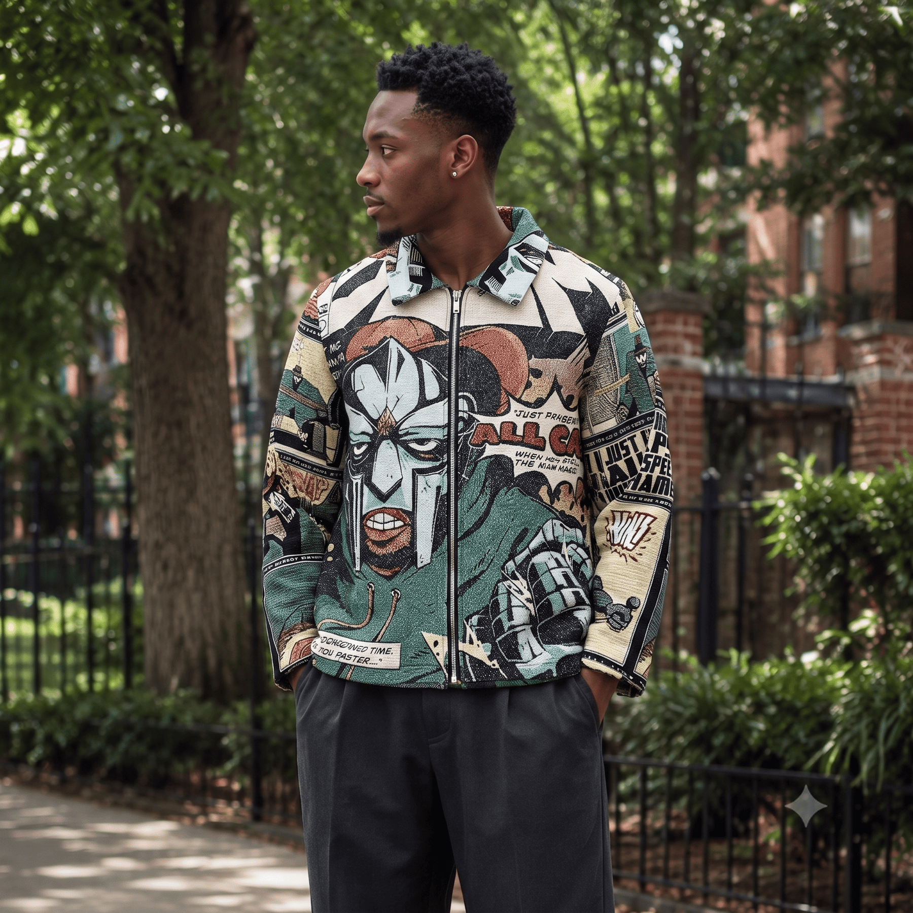 MF DOOM TAPESTRY JACKET