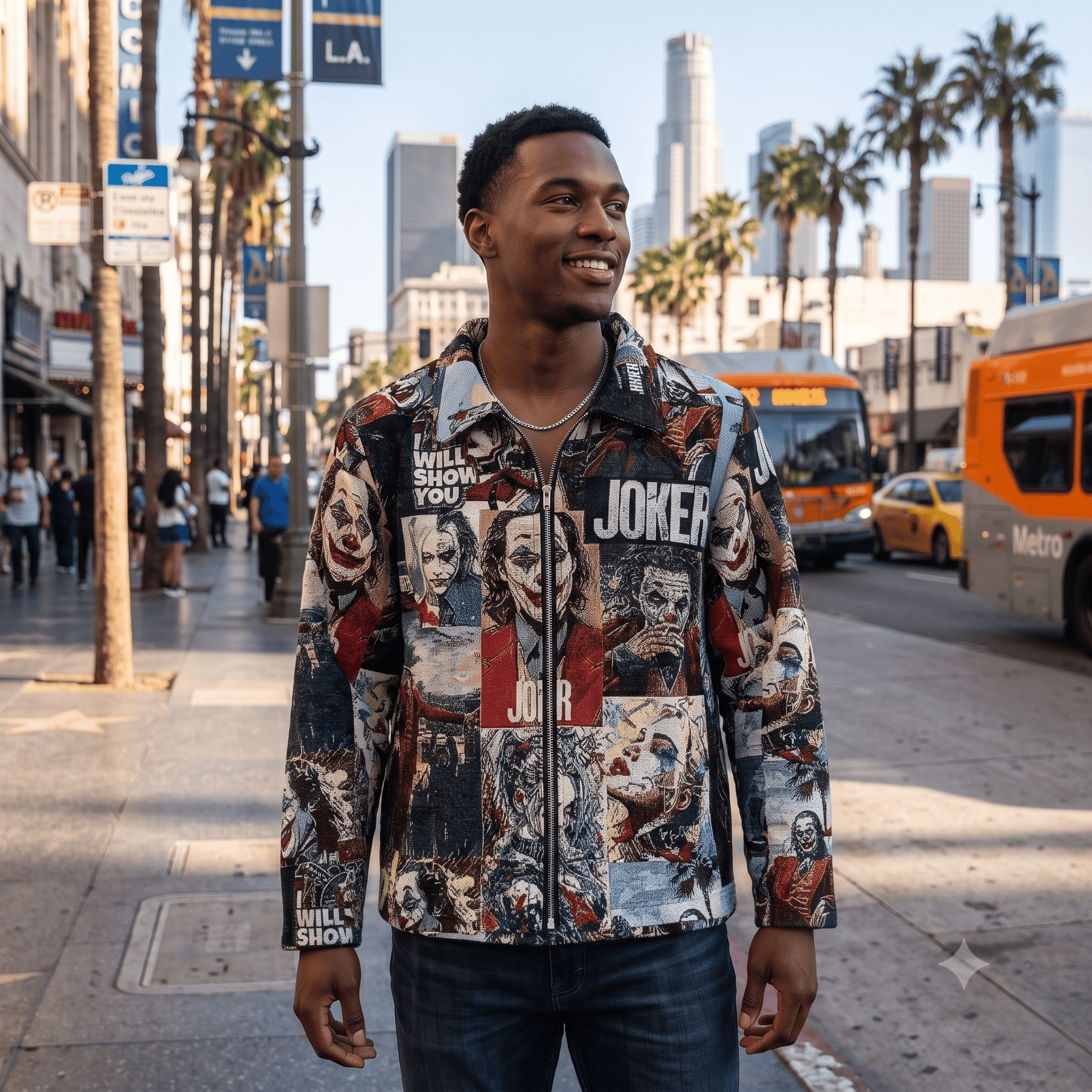 JOKER&QUINN TAPESTRY JACKET