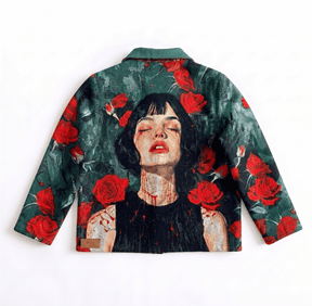 GOTHIC ROSE PORTRAIT TAPESTRY JACKET