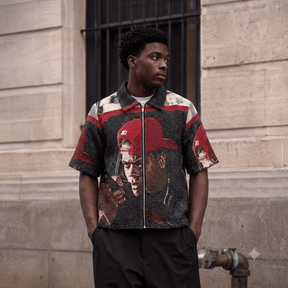 IS U GON SLIDE TAPESTRY TEE