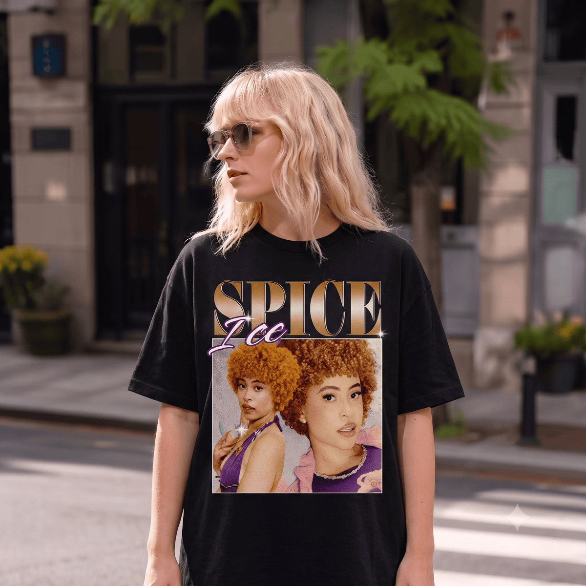 ICE SPICE HEAVY WEIGHT COTTON TEE-8862