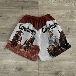 COWBORO TAPESTRY SHORTS
