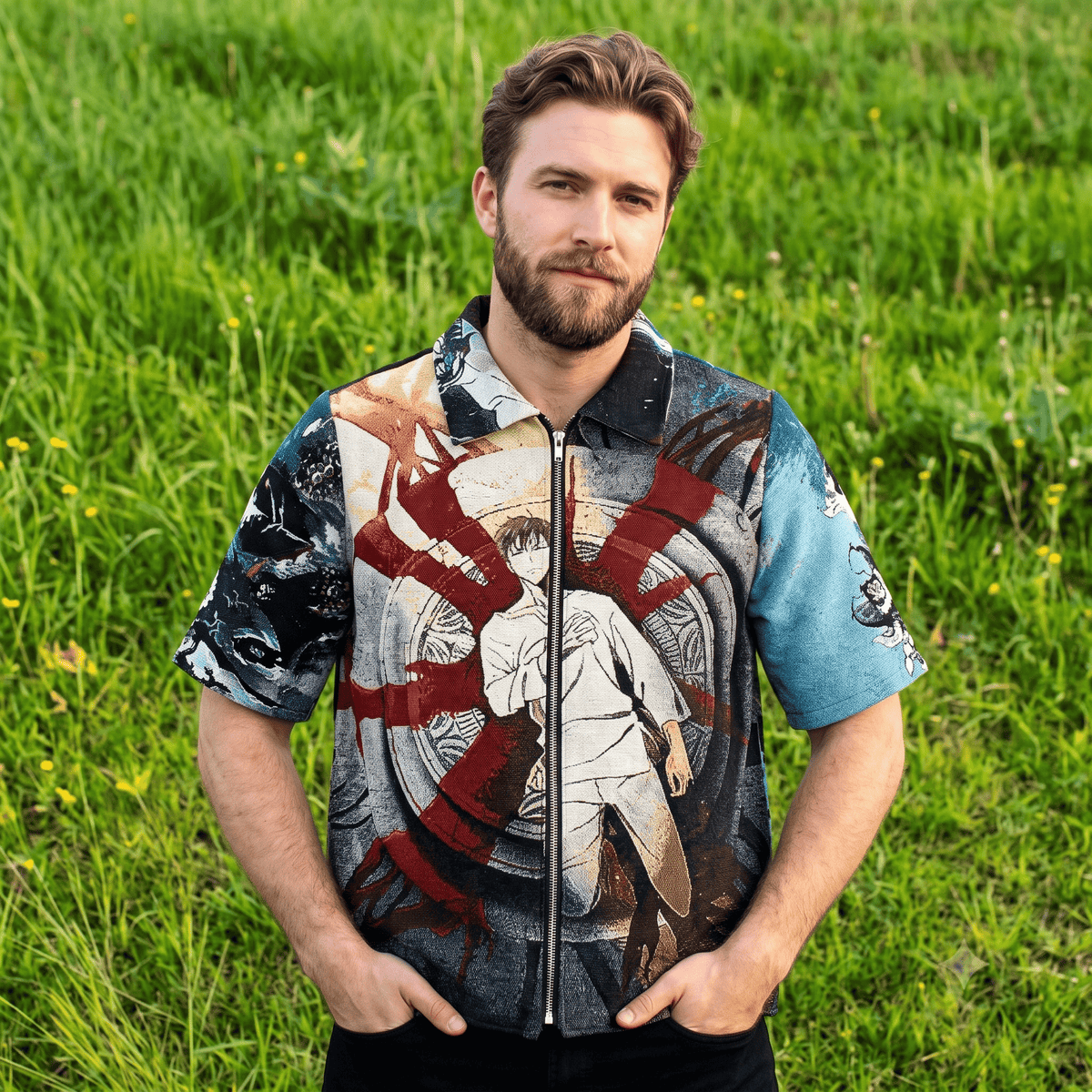 SOLO LEVELING TAPESTRY TEE
