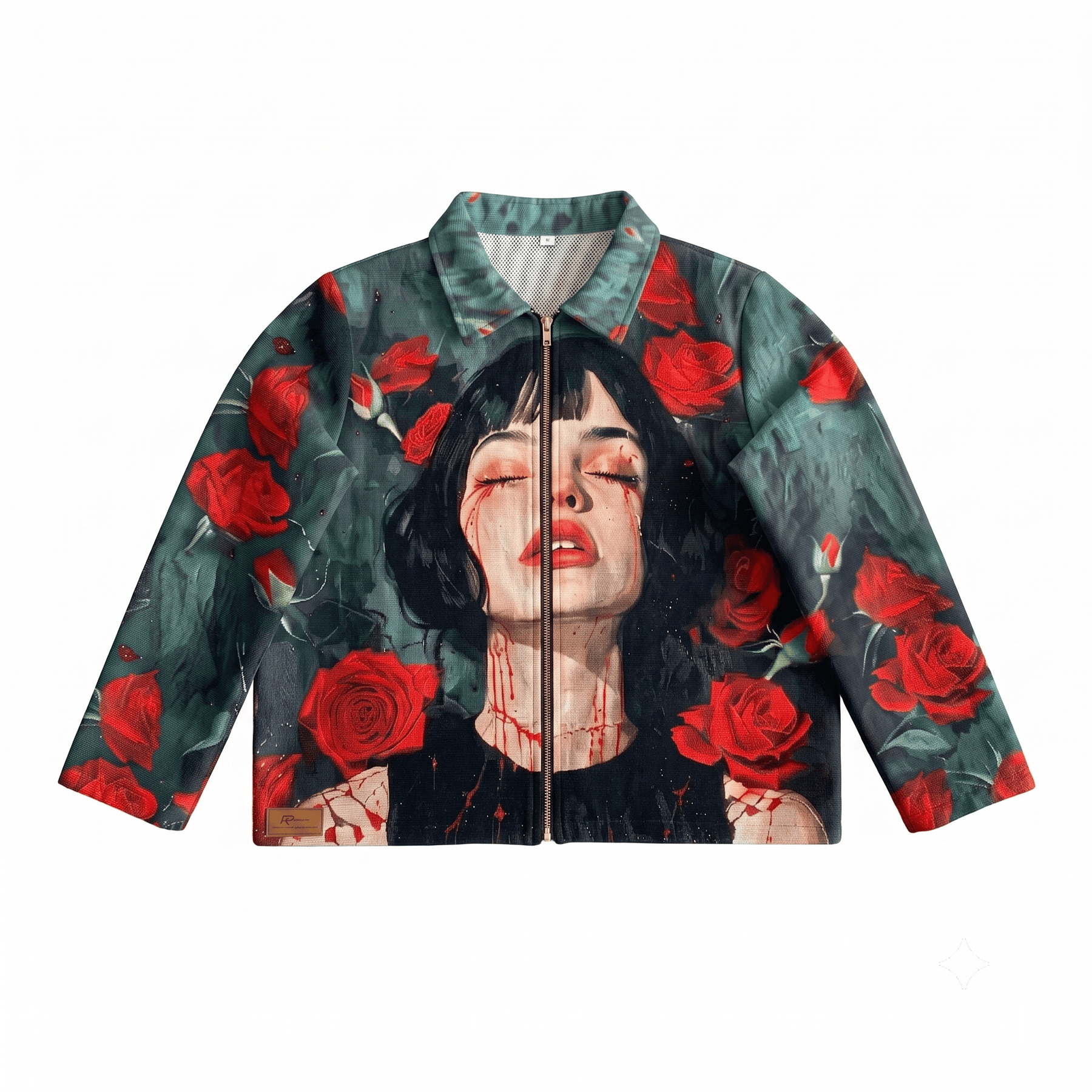 GOTHIC ROSE PORTRAIT TAPESTRY JACKET
