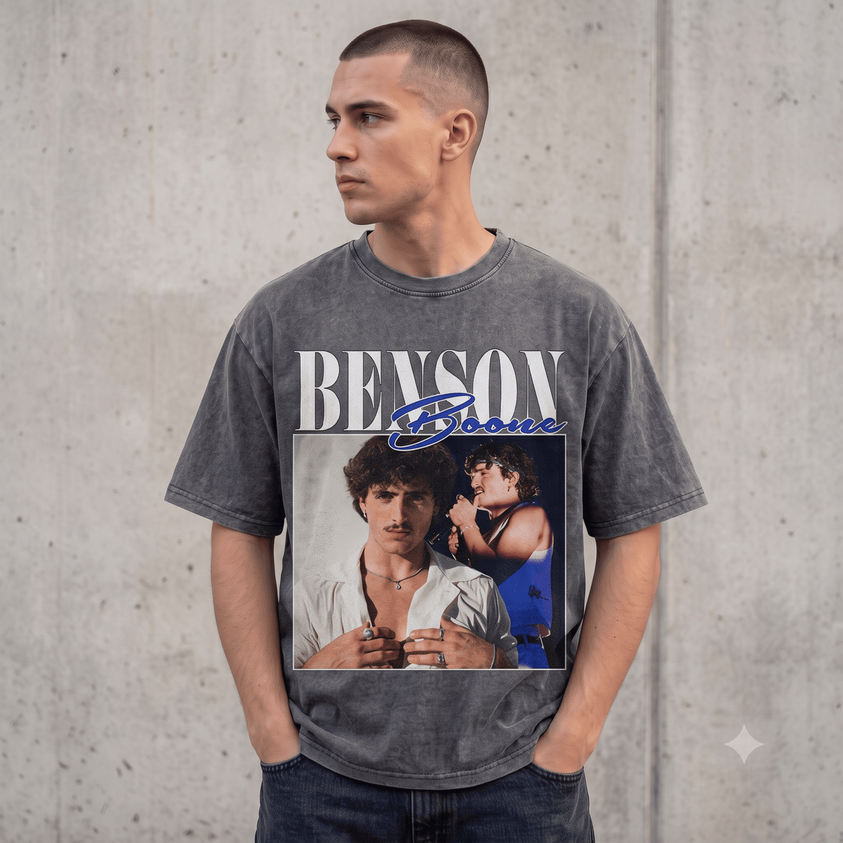 BENSON HEAVY WEIGHT COTTON TEE-8853