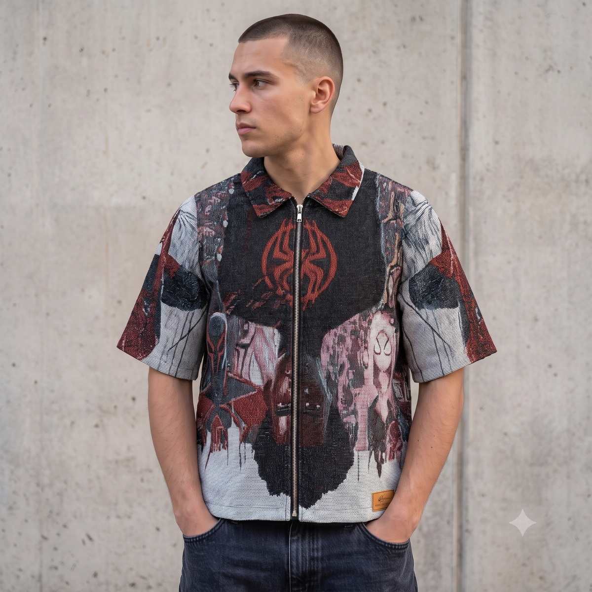 SPIDER V3 TAPESTRY TEE